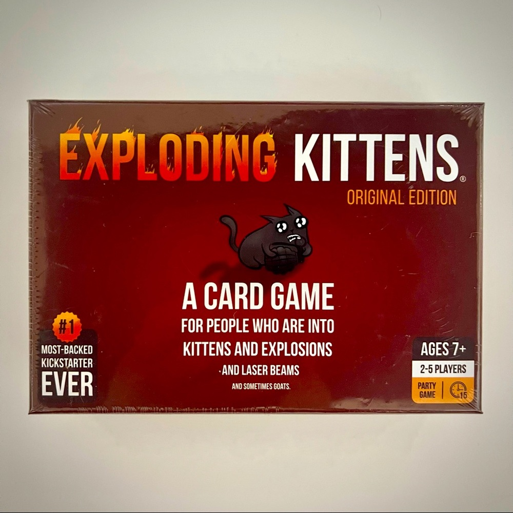 Exploding Kittens Original Edition Card Game NEW!